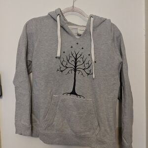 J. America Heather Gray Hoodie
